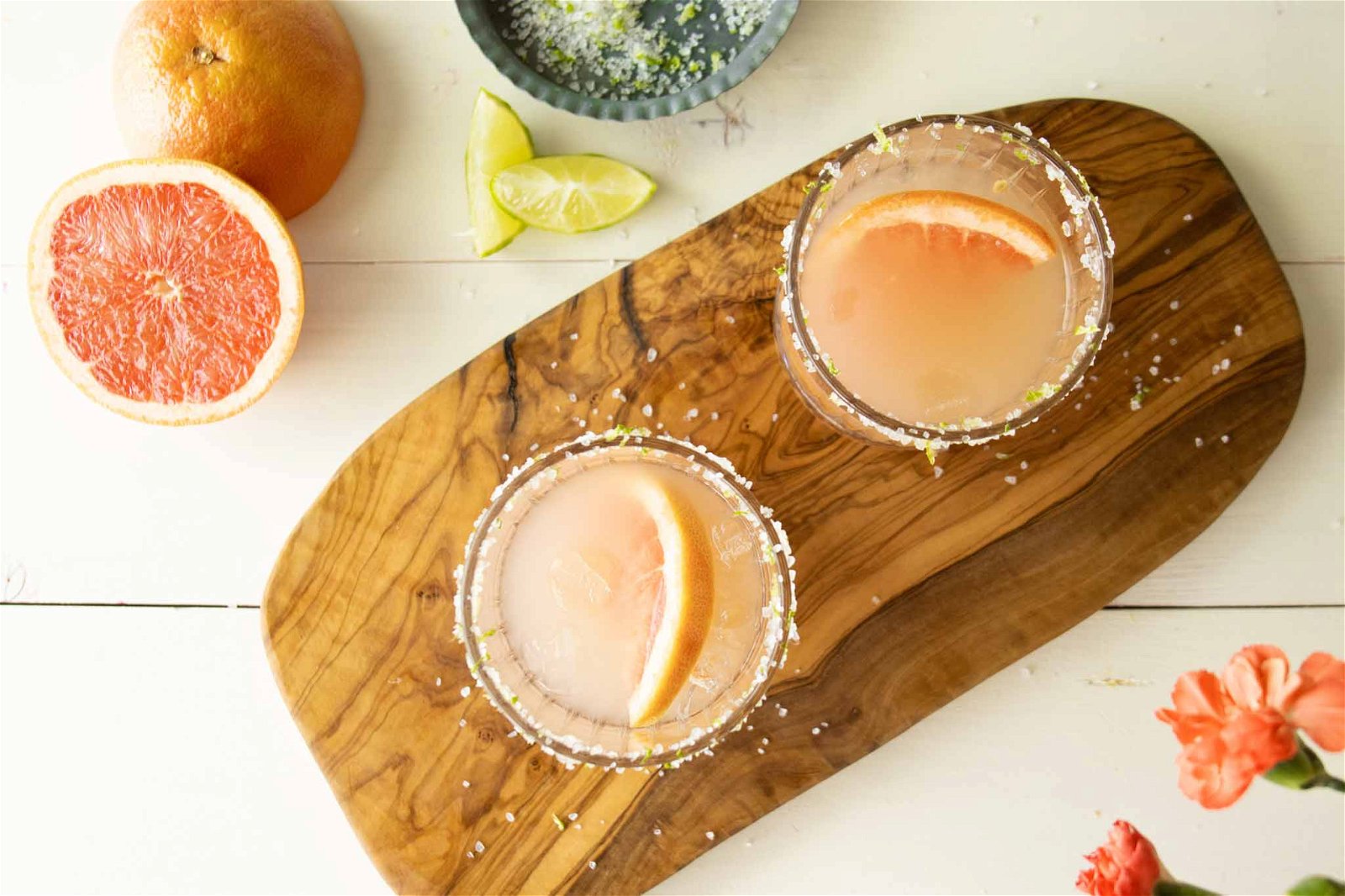 Frisse Cocktail Met Grapefruit Limoen En Tequila