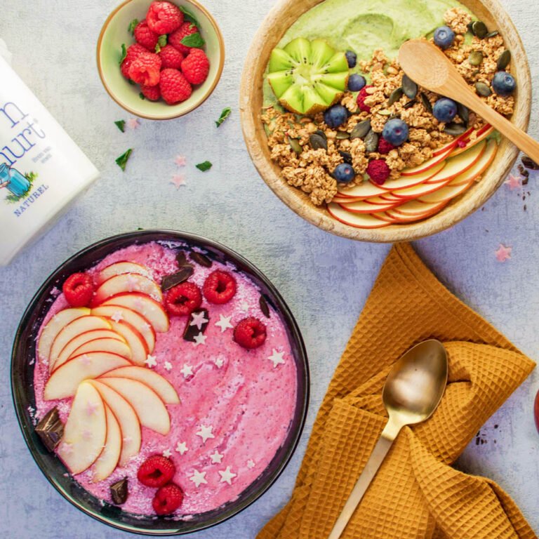 Eatertainment Smoothiebowls Pink & Green