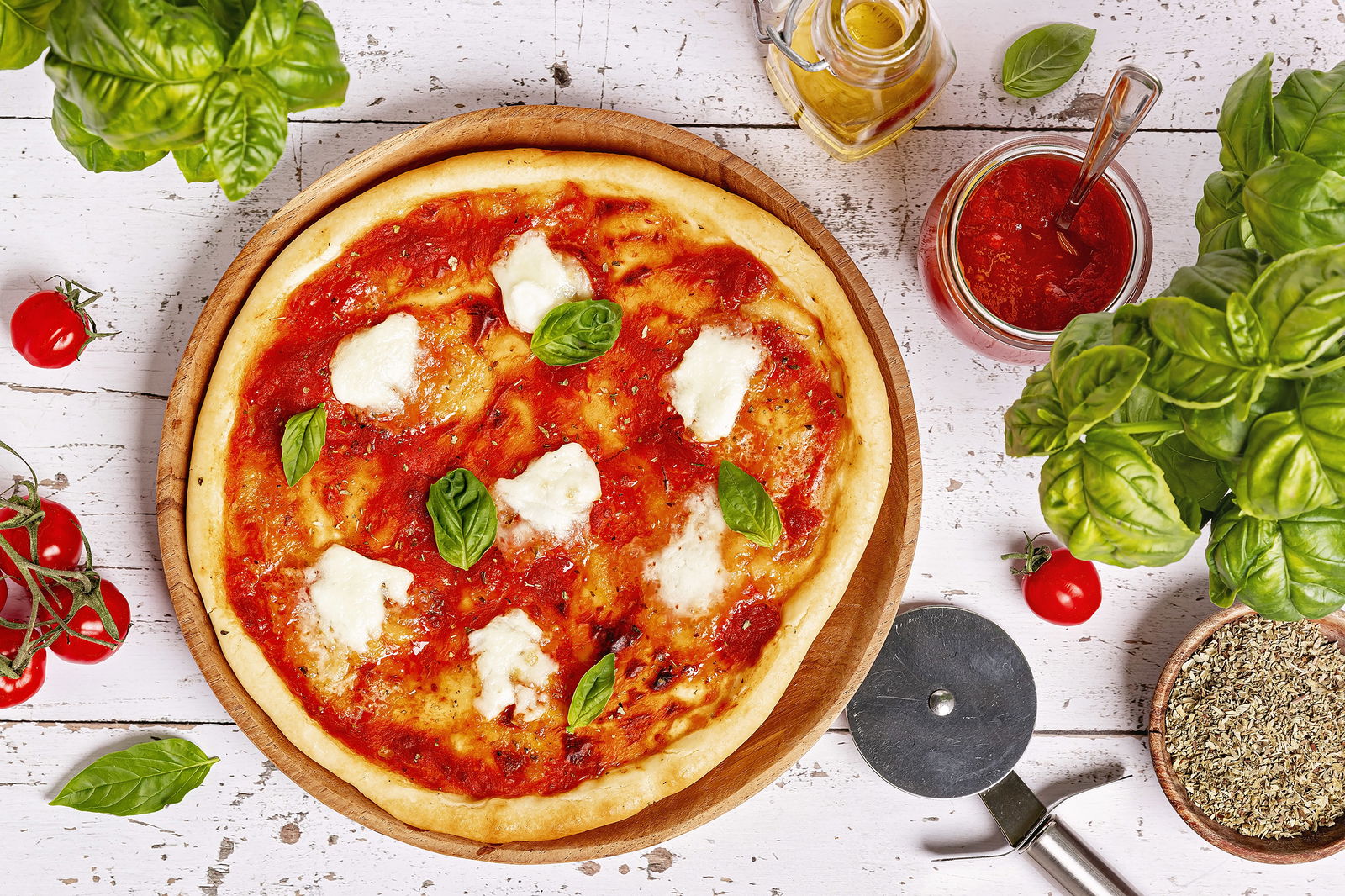 Glutenvrije Pizza Margherita