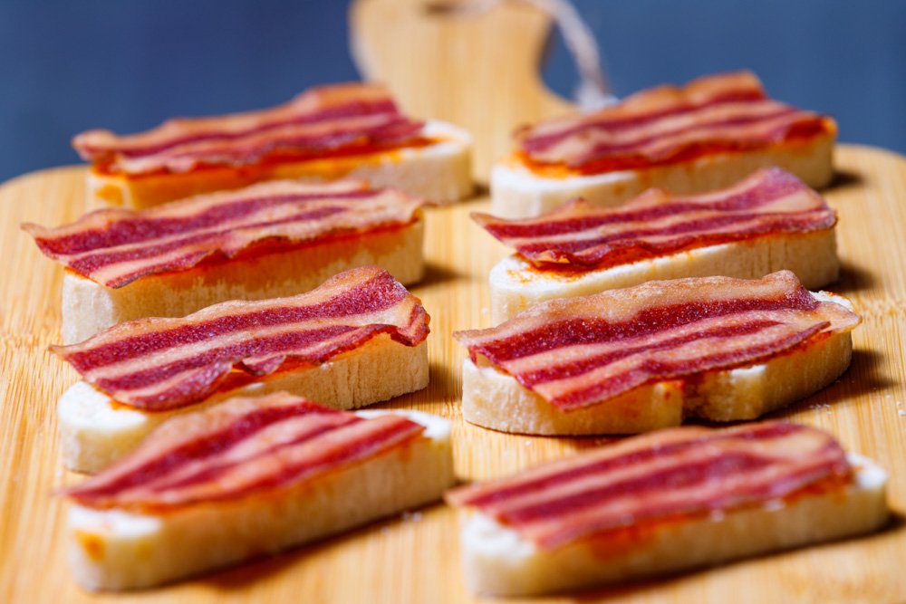 Ciabatta Met Vegan Bacon