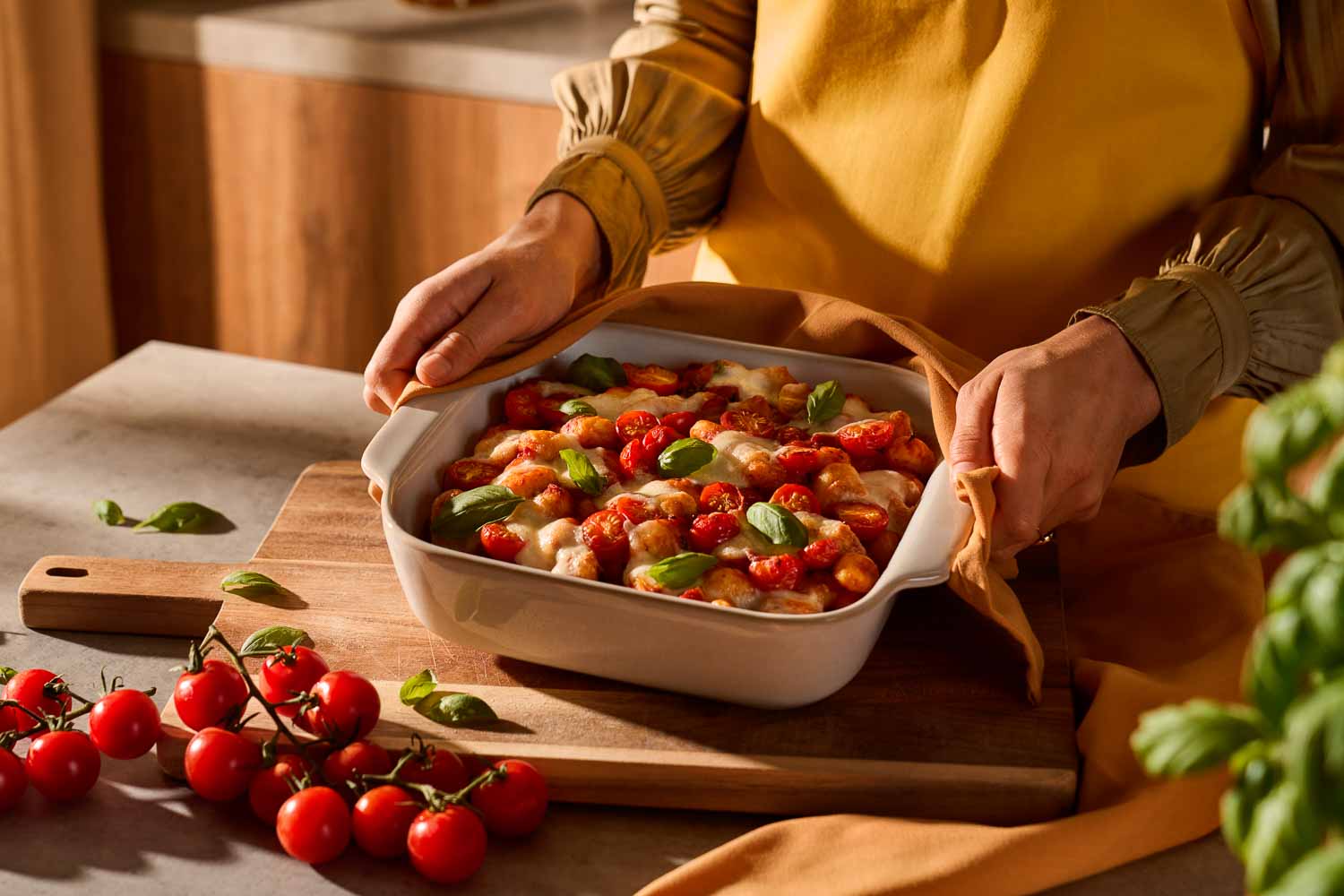 gnocchi alla caprese