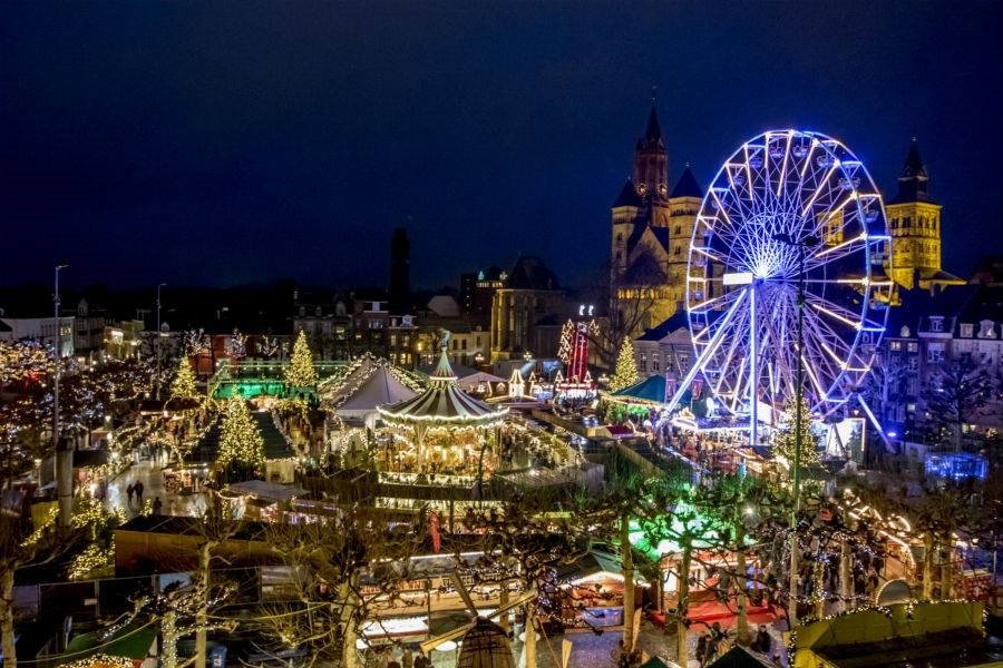 Kerstmarkt Maastricht met reuzenrad