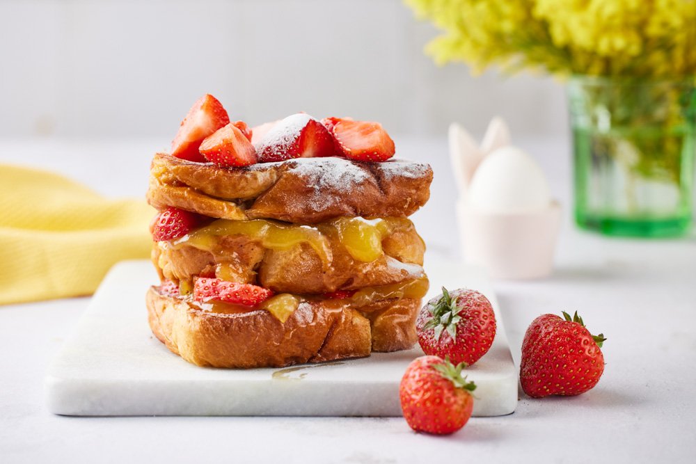 Gevulde French Toast