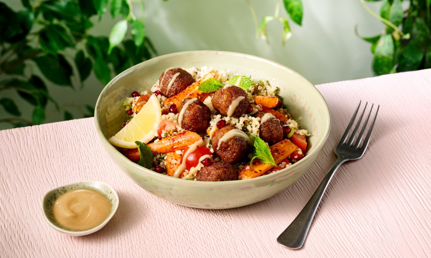 Tabouleh Salade Met Falafel