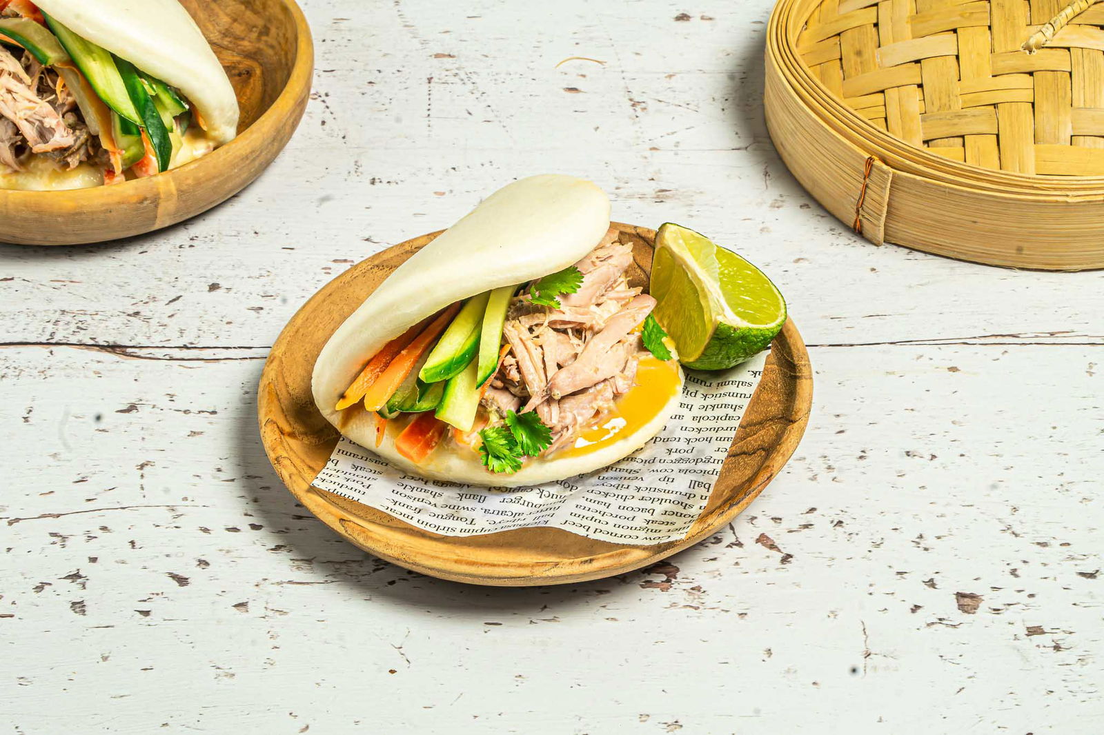 Bao Bun Pulled Duck Liggend Low Res NIEUW