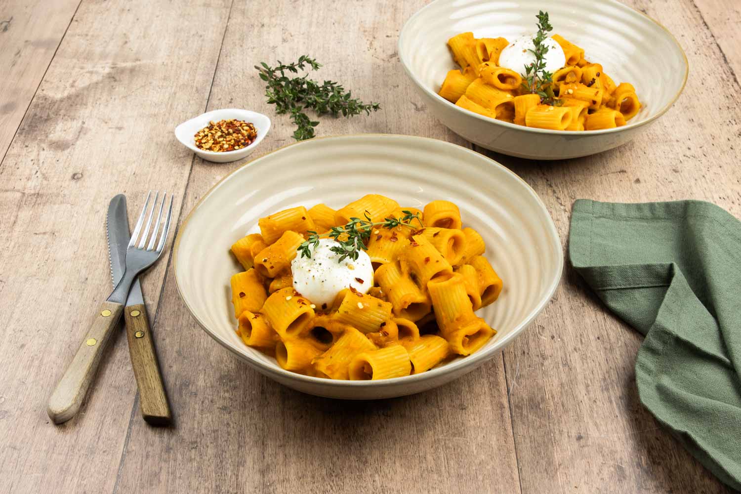 Creamy Pumkin Spice Pasta