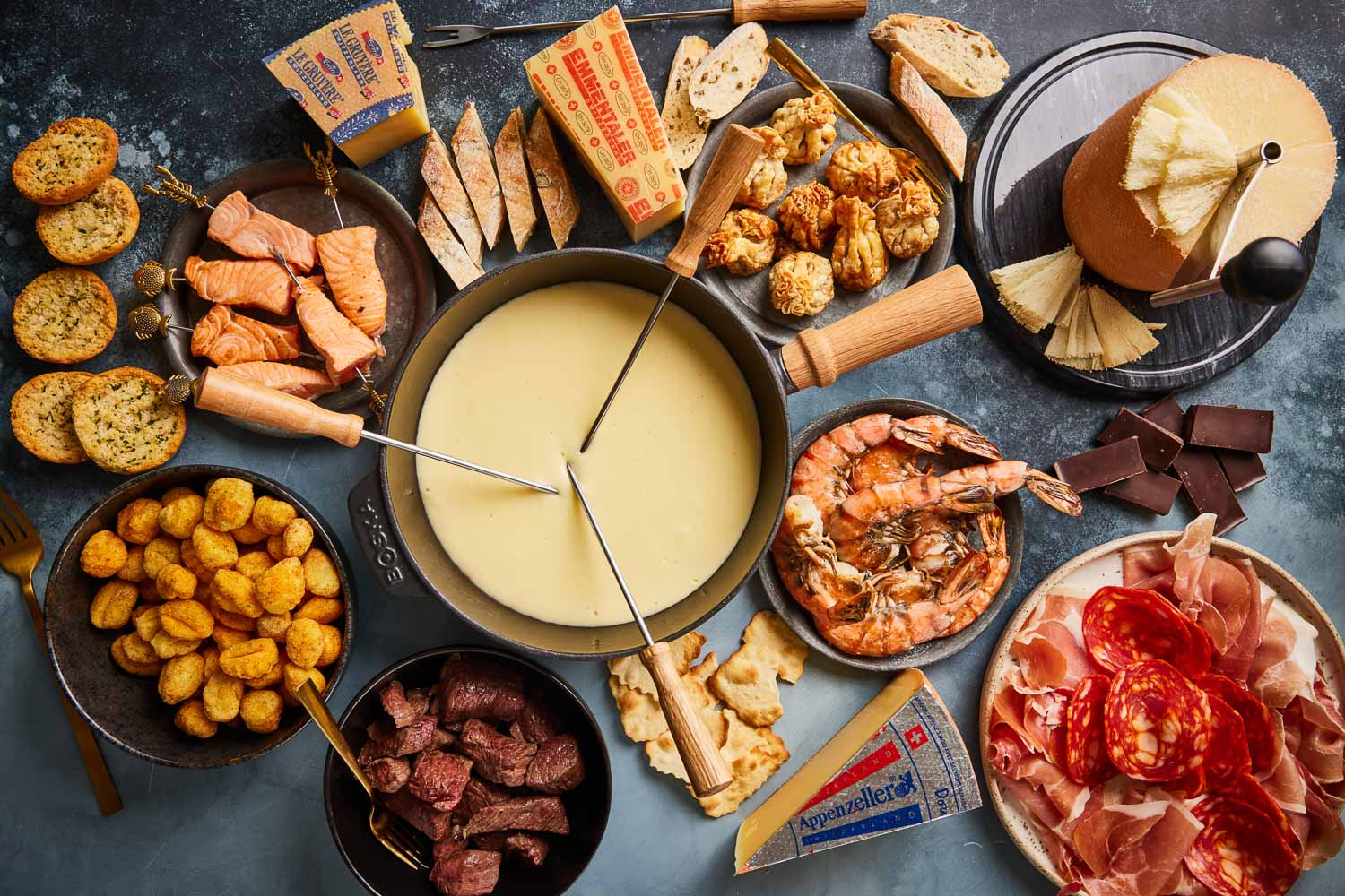 Luxe kaasfondue