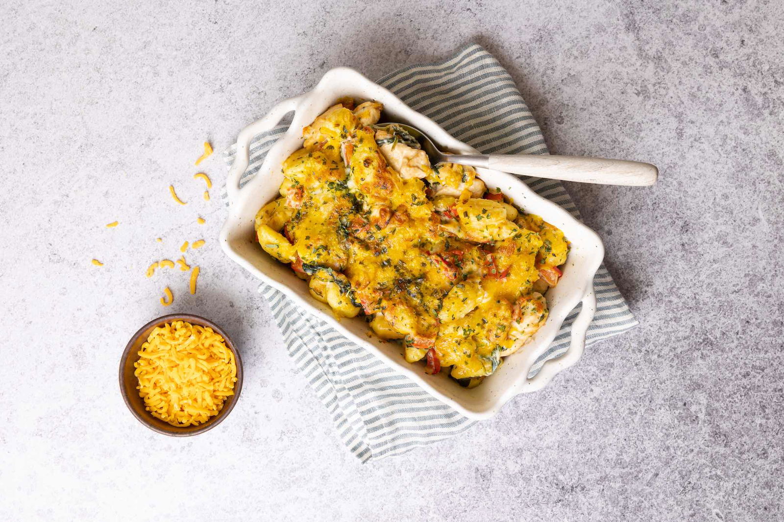 Gnocchi Gratin Met Kip