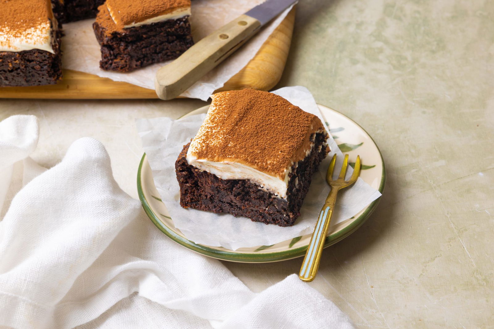 Tiramisu Brownie