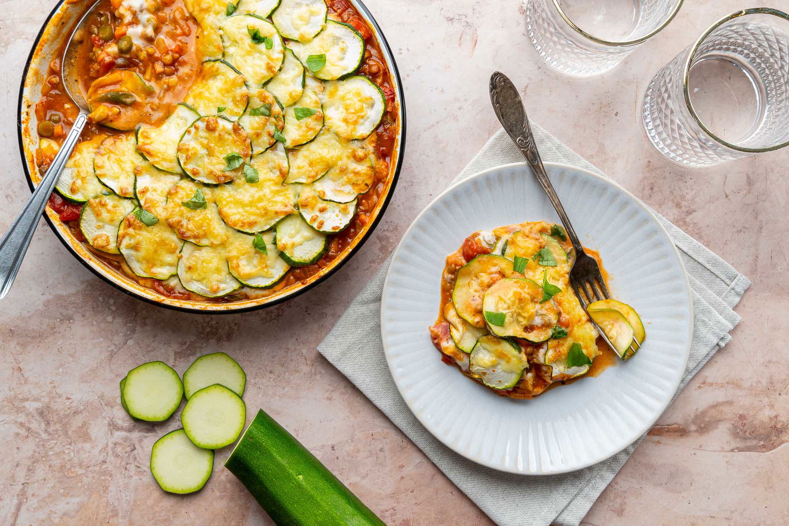 Courgette Lasagne