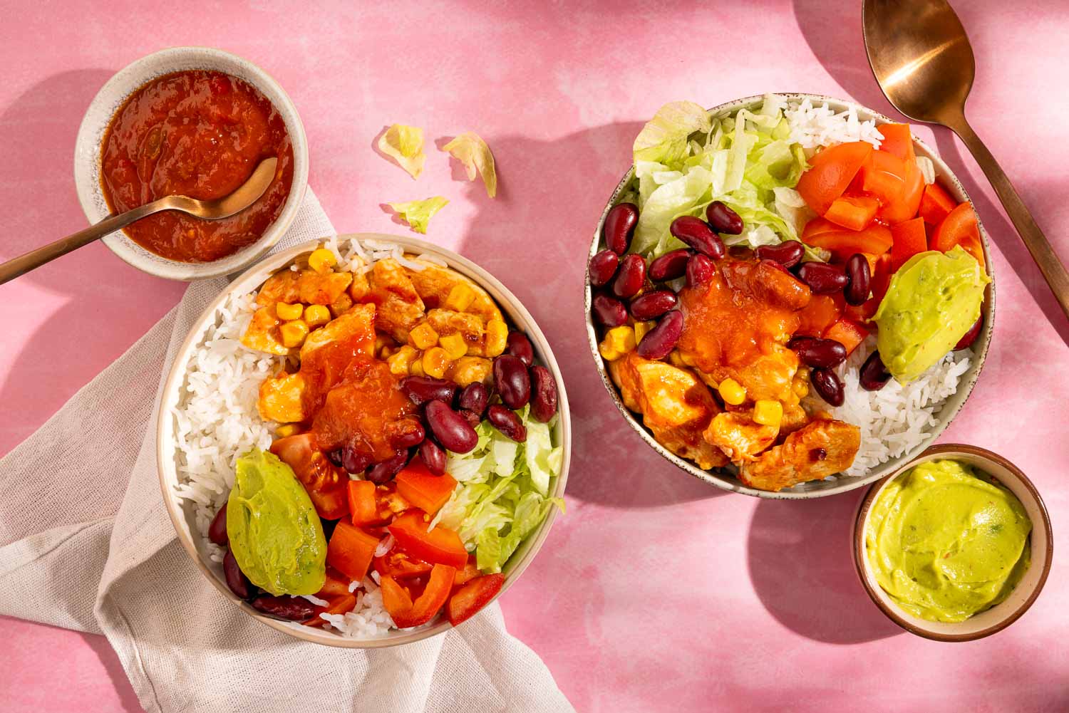 Burrito Bowl Met Tex Mex Salsa 02