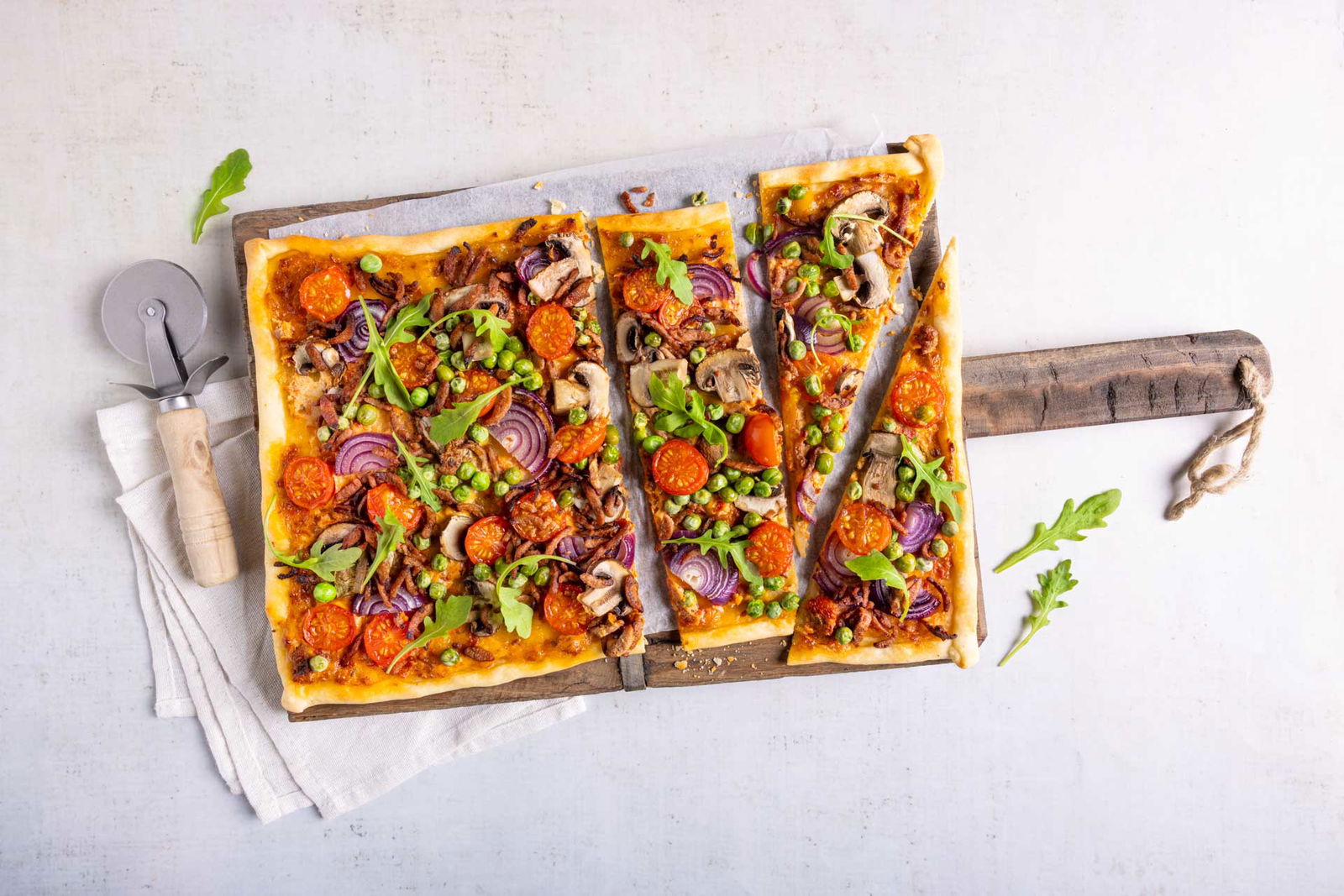 Vegan Flammkuchen 1