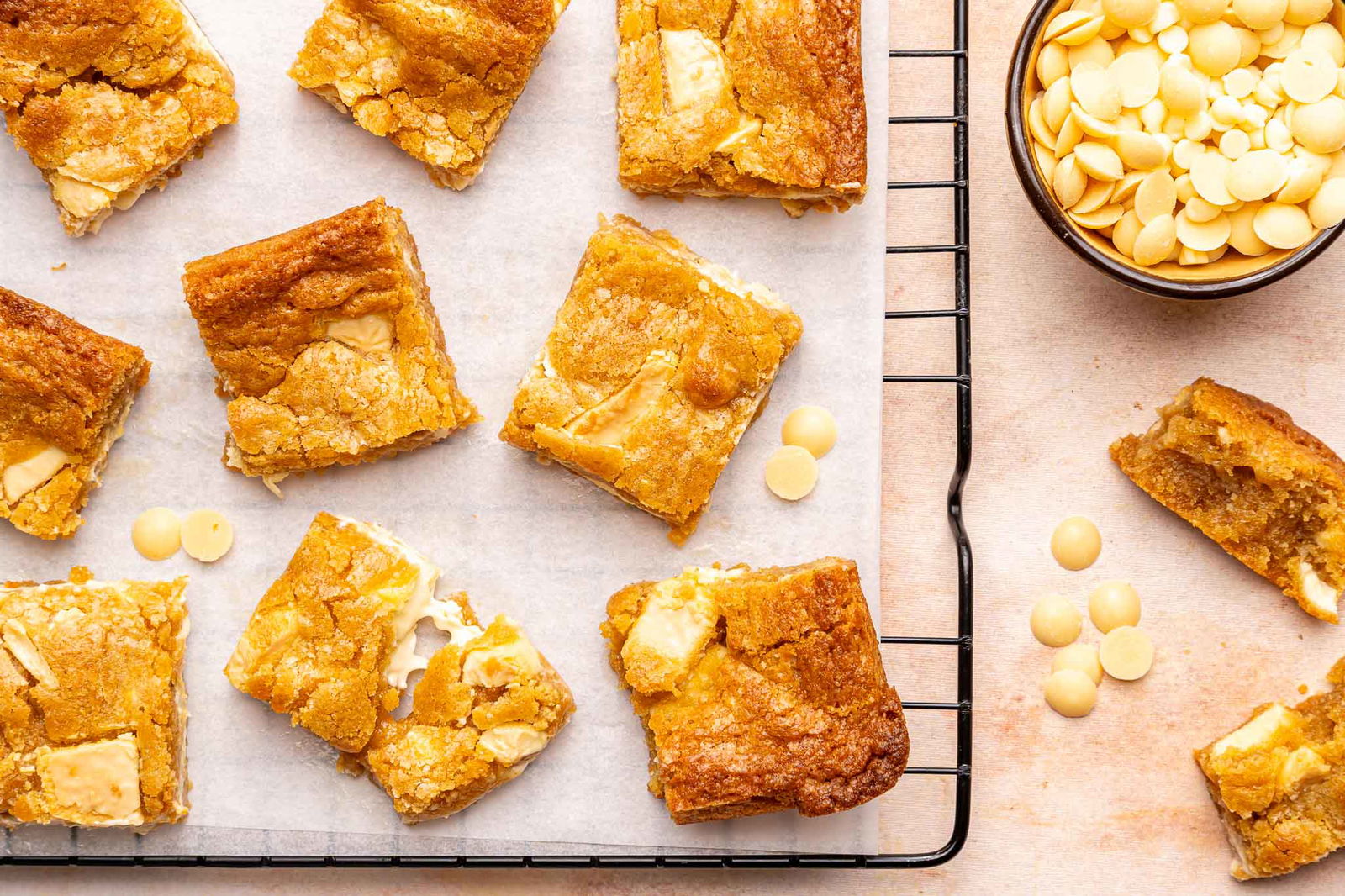 Klassieke blondies